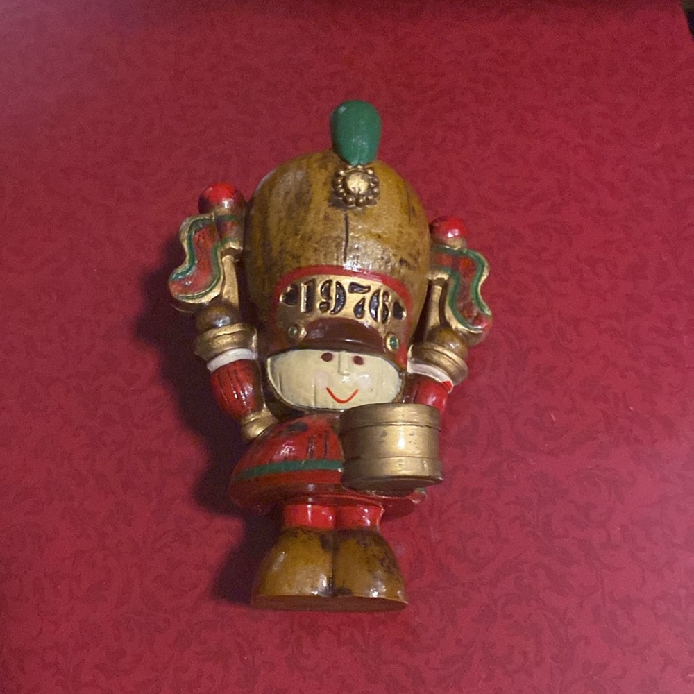1976 Hallmark’sTree Trimmer Collection Little Drummer Boy-New but without box